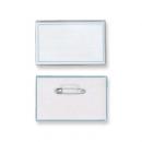 ソフトパーティー用名札 名刺型 安全ピン付 (品番:SP-2)