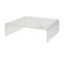 アクリル製コの字型ディスプレイ2個入 縦35×横165×奥行145×厚3.0(mm)