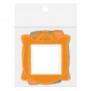 チューリップ型名札 10枚パック オレンジ (品番:C-71-10-O)