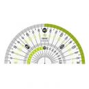 カラー分度器グリーン (品番:CPK-90-G)