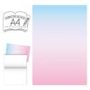 グラデーションしたじきA4 カラー01 (品番:GS-A4-01)