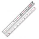 メタクリル両切直線定規40cm (品番:A-3041)