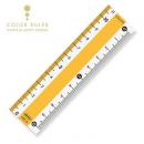 カラー直線定規10cmイエロー (品番:CPK-10-Y)
