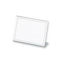 塩ビ製L型カード立 55×80(mm) (品番:VL-80)