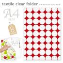テキスタイルクリアフォルダ デザイン03 (品番:TCF-A4-03)