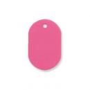 プラスチック番号札(小)無地番号なし ピンク 50枚入 (品番:NO.9C-P)