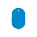 プラスチック番号札(小)無地番号なし スカイ 50枚入 (品番:NO.9C-S)