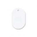 プラスチック番号札(小)無地番号なし ホワイト 50枚入 (品番:NO.9C-W)