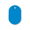 プラスチック番号札(大)無地番号なし スカイ 50枚入 (品番:NO.16C-S)